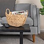 Household Essentials Water Hyacinth Basket with Handles, Natural (HE1186)~#|#~5EA88750-FED3-469B-B1E9D9FBFA3DAC30_sc7