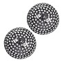 Lalia Home Crystal Glam 2 Light Ceiling LED Flush Mount, Restoration Bronze, 2/Set (LHM-2000-RZ-2PK)~#|#~5EAB1A50-9AA9-4907-908B7B5BF295844C_sc7