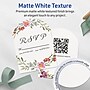 Avery Arched Integrated Cards, Matte White, 200/Pack (19479399678)~#|#~5EAEB8E2-CC9F-4A0D-8F848B9783CDEDD8_sc7