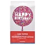 Party City Confetti Happy Birthday Cake Topper (AM100128)~#|#~5EB0316F-B116-473F-B431769050CF0E35_sc7