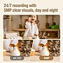 Cinmoore C2U 3K Smart Indoor Security Camera, Dual WiFi 6, White, 2/Pack~#|#~5EB0E0EC-6B09-471C-B9DEC7226E690700_sc7
