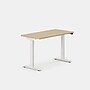 Branch Duo 48"W Electric Adjustable Standing Desk, Woodgrain/White (10-10-05-10)~#|#~5EB65AFA-16DD-4EC0-BDF9CE969F2CA8E8_sc7