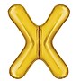 Party City (Air-Filled) 16" "X" Foil Balloon, Gold, 2/Pack (AM60050237-19)~#|#~5EB743C6-C4B2-48BD-8942F7CE3A2552FB_sc7