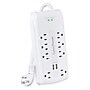 CyberPower Home Office 8-Outlet 2-USB Port Surge Protector, 6', 2700 Joules, White (P806U)~#|#~5EB8581A-59CB-49E6-AD4797E34E14E5C3_sc7