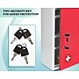 Viva Comfort Steel Medical Storage Cabinet with Dual Key Lock, 1.1 cu. ft., Red (999-04-RED)~#|#~5EC190FB-95E0-427A-8A6BA0B1741911E7_sc7