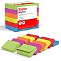 Staples Sticky Notes, 1 3/8" x 1 7/8", Summer Breeze Collection, 100 Sheets/Pad, 12 Pads/Pack (ST62862)~#|#~5EC33FC4-9B5B-41A3-8F9C6168322C38BB_sc7