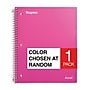 Staples 1-Subject Notebook, 8" x 10.5", Wide Ruled, 100 Sheets, Color chosen at random (ST60567C)~#|#~5EC3C724-2A94-496B-A7EAB02B894BFAC4_sc7