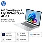 HP OmniBook 7 Flip 16" 2K 2-in-1, Copilot+ PC, Intel Core Ultra 7, 16GB RAM, 512GB SSD, +23 Hours Battery, Windows 11 Home.~#|#~5EC3D9FD-7342-4AB8-9B2B4EED71ADDF14_sc7