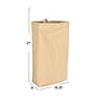 Household Essentials 11-Gallon Collapsible Laundry Bag, Cotton, Khaki (HE1125)~#|#~5EC86BFD-E771-45FA-BB8AE2EBEDB6BAB0_sc7