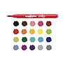 CARIOCA Super Brush Washable Kids Markers, Brush Tip, Assorted Colors, 20/Set (CRA42968)~#|#~5ECBDA5B-DBB0-4ABB-9EC42CACA45D72D7_sc7