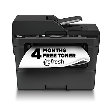 Brother DCP-L2550DW Wireless Black and White Laser Printer, Refresh Subscription Eligible