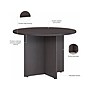 Bush Business Furniture 42" Round Conference Table, Storm Gray (99TB42RSG)~#|#~5EDBAE63-5AA3-4AAA-B3A12BC0D790DE7B_sc7