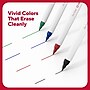 TRU RED™ Pen Dry Erase Markers, Ultra Fine Tip, Black, 12/Pack (TR61438-CC)~#|#~5EDF0614-2B68-452E-905A11BF22C97A7F_sc7