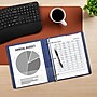 Staples 1/2" 3-Ring View Binder, D-Ring, Navy Blue (26427-CC)~#|#~5EE0539B-9EFC-45E2-AC66549D9118A303_sc7