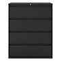 Staples 4-Drawer Lateral File Cabinet, Letter/Legal Size, Lockable, 52.36"H x 42"W x 18.62"D, Black (59621/17460)~#|#~5EE610CA-5D8E-4216-815D082AA88AFA07_sc7