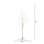 Nearly Natural 6' Pre-Lit Artificial White Birch Tree with 90 White LED Lights (T4931)~#|#~5EE793B3-2B70-4C79-AC558BF32A2EF216_sc7