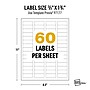 Avery Inkjet UltraDuty GHS Labels, 2/3" x 1-3/4", White, 3000 Labels/Box (97177)~#|#~5EEA66D3-6C34-47BB-B71F6CB8E1F46D90_sc7