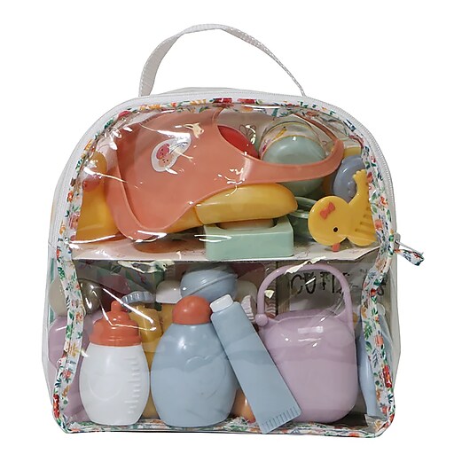 JC Toys For Keeps! Baby Doll Essentials Accessory Bag, 29/Set
