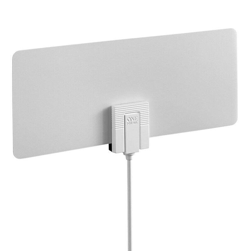 One For All® Ultra-Thin Indoor Digital TV Antenna with up to 30-Mile Reception Range (15520) image 1