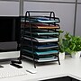 Mind Reader Metal Front Loading Letter Tray, Letter/Legal Size, Black (7TPAPER-BLK)~#|#~5EF1E4BF-5EA0-4B69-B1CD192DE05B6602_sc7