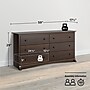 Prepac Fremont 29" 6-Drawer Dresser, Espresso (EDC-6330-K)~#|#~5EF60EBB-4EC2-410E-80A10BB4F2226FDD_sc7