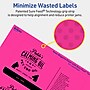 Avery Laser/Inkjet Rectangle Multipurpose Labels, 3" x 6", Neon Magenta, 120/Pack (94249)~#|#~5EF7ECF5-EA2B-4215-B19A1D60FDCAE16E_sc7