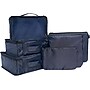 Brookstone 12.2" 6-Piece Polyester Travel Pouch Set, Blue (BNPC0001)~#|#~5EF899A1-07FB-474B-94347DD93B3E07F2_sc7