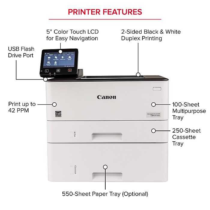 Canon imageCLASS LBP247dw Laser Printer (5952C004) | Staples