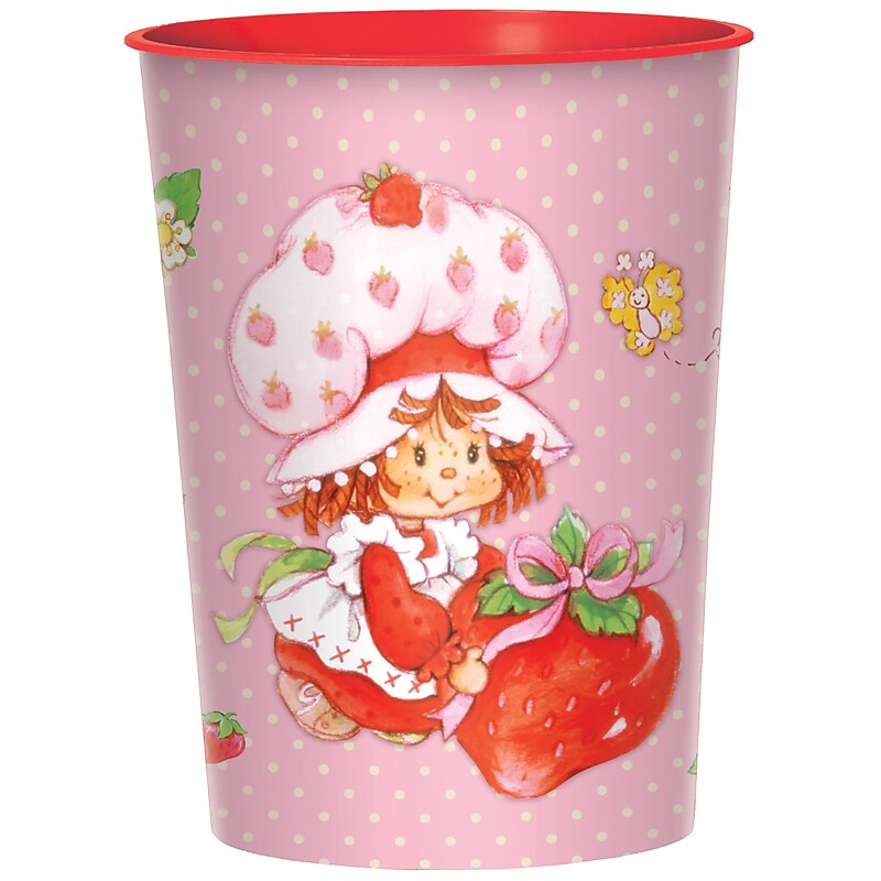 Party City Strawberry Shortcake  Favor Cup, 16 oz. (AM423066) image 1