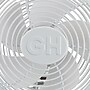 Good Housekeeping Retro 5" Oscillating Desk Fan, Matte White (92522)~#|#~5EFCBED0-C959-4D13-BBBB165A04391124_sc7