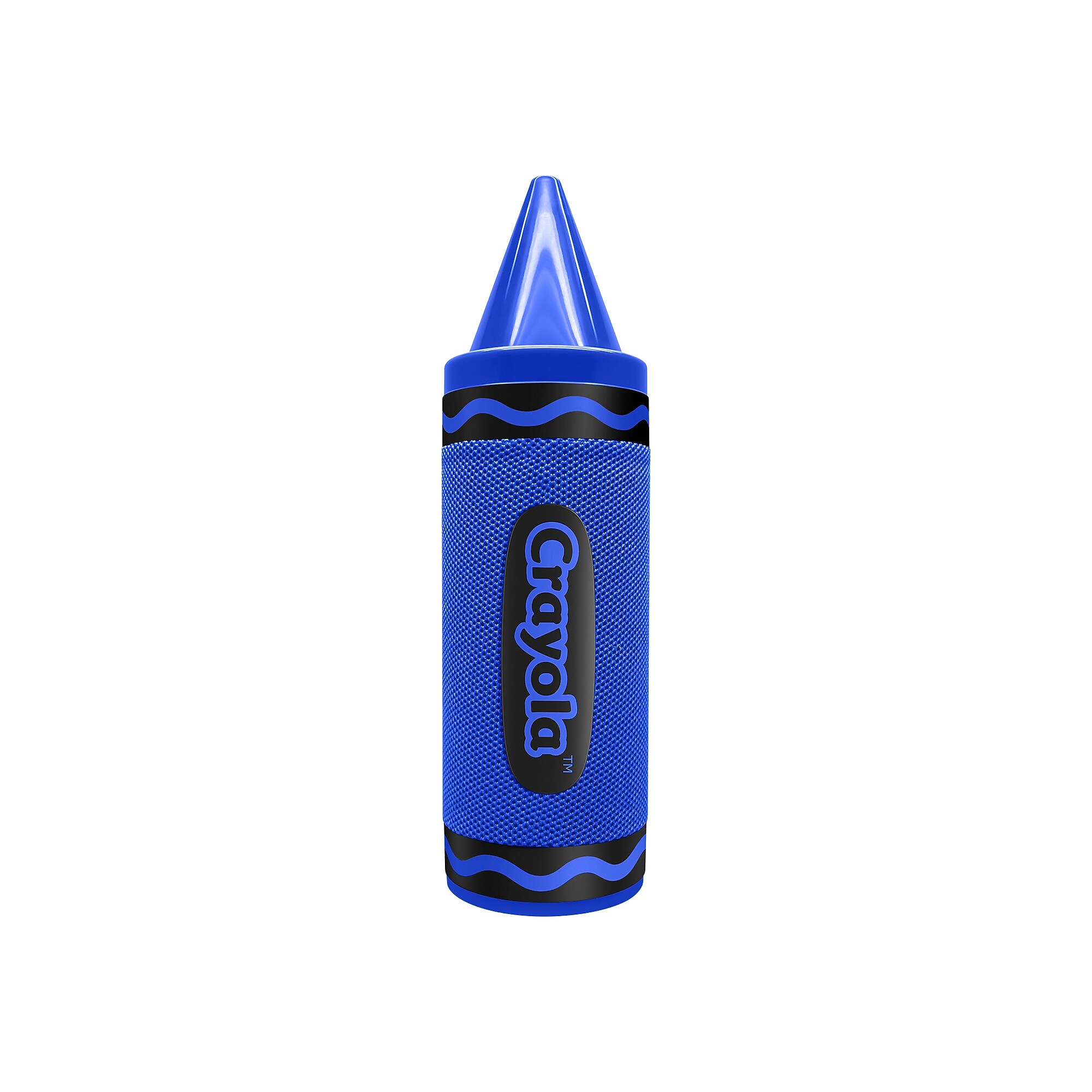 Crayola Wireless Bluetooth Portable Crayon Speaker with FM Radio, Blue (CBT450B) Sansujyuku sansujyuku.com