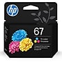 HP 67 Tri-Color Standard Yield Ink Cartridge, Prints Up to 100 Pages (3YM55AN#140)~#|#~5F05448E-9C86-4A5A-9506A9347273C8F9_sc7
