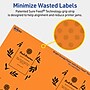 Avery Decorative Edge Multipurpose Labels, 2-1/2" x 2-57/64", Bright Orange, 120/Pack (94121)~#|#~5F05CD57-DB5F-4EF4-803F5866D1481D19_sc7