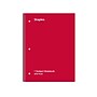 Staples 1-Subject Notebook, 8" x 10.5", Wide Ruled, 70 Sheets, Assorted Colors, 48 Notebooks/Carton (27497CT)~#|#~5F0856B4-FEC8-4E7B-AFA169C34DE6A5E6_sc7