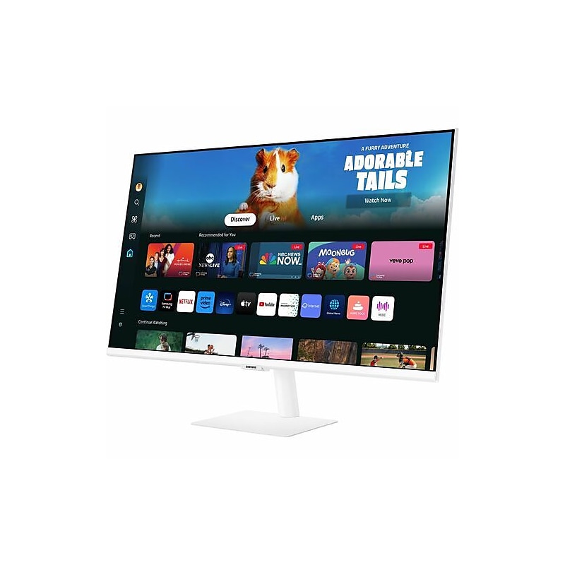 Samsung M50D 32" 60 Hz LCD Monitor, White (LS32DM501ENXZA) image 1