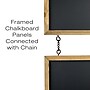 Excello Global Products Hanging 5-Piece Chalkboard Sign (EGP-HD-0289)~#|#~5F0B93C9-4DAD-45BD-9AE9922B361AACE0_sc7