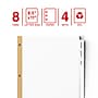 Staples Write-On Write & Erase Paper Divider, 8 Tabs, White/White Tabs, 4 Sets (13510/23178)~#|#~5F0FC371-617B-44BF-BD193CA782D27E46_sc7