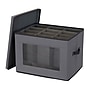 Household Essentials 57 Quart Dinnerware Storage Container, Fabric, Gray (52541-1)~#|#~5F131C7B-16FC-4CF7-8A152CA8E357A1C2_sc7