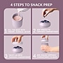 bentgo Snack Container, Orchid, 20 oz. (BGSNKCP-O)~#|#~5F19F480-EE55-4CC9-BA5924B078216143_sc7