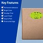 Avery Printable Oval Multipurpose Labels, 4.25" x 2.5", Bright Green, 60/Pack (94058)~#|#~5F20A816-1097-46CE-8BACCC9F579A0789_sc7