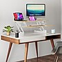 Mount-It! 38"W Rectangular Adjustable Mixed Materials Standing Desk Converter, Maple Woodgrain (MI-15007)~#|#~5F249EEB-C9C2-42FA-BAC2B215E55DDB49_sc7