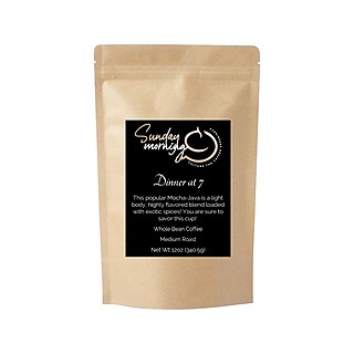 Sunday Morning Coffee Dinner at 7, Medium Roast, 12 oz. (GC