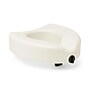 Medline Microban Treated Raised Locking Toilet Seat, 5" H, 350 lb. Capacity, White (G4-111MX1)~#|#~5F267500-6F92-461C-A633FF587A3830C3_sc7