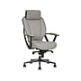 La-Z-Boy Vannes Ergonomic Polyurethane Swivel Executive Chair, Gray (60101-GRY)~#|#~5F267603-5DA3-486B-A43D4F82308FB019_sc7