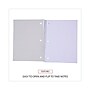 Universal Subject Notebooks, 8" x 10.5", Quad, 70 Sheets, White, 4/Pack (UNV66634)~#|#~5F285892-4E43-4636-BC747893068319ED_sc7