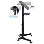Mount-It! 24" W Portable Lectern Adjustable Aluminum Standing Podium, Black (MI-7971)~#|#~5F2985D0-4AAE-4D10-B6D49652E894A52E_sc7