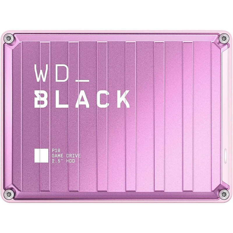 Western Digital Black P10 6TB External USB 3.2 Portable Hard Drive, Pink (WDBZ7D0060BPK-WESN) image 1