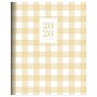 2026 TF Publishing Gingham Wheat 6.5" x 8" Monthly, Paperboard Cover, Yellow (26-4206)~#|#~5F35AEB2-8E68-4525-ADB3CFF909C4E32B_sc7