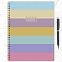 2025-2026 TF Publishing Striped Down 9" x 11" Academic Year Weekly & Monthly Planner, Paperboard Cover, Multicolored (AY26-9706)~#|#~5F38B77F-3DF0-4130-B4D6F3F5CED312F9_sc7