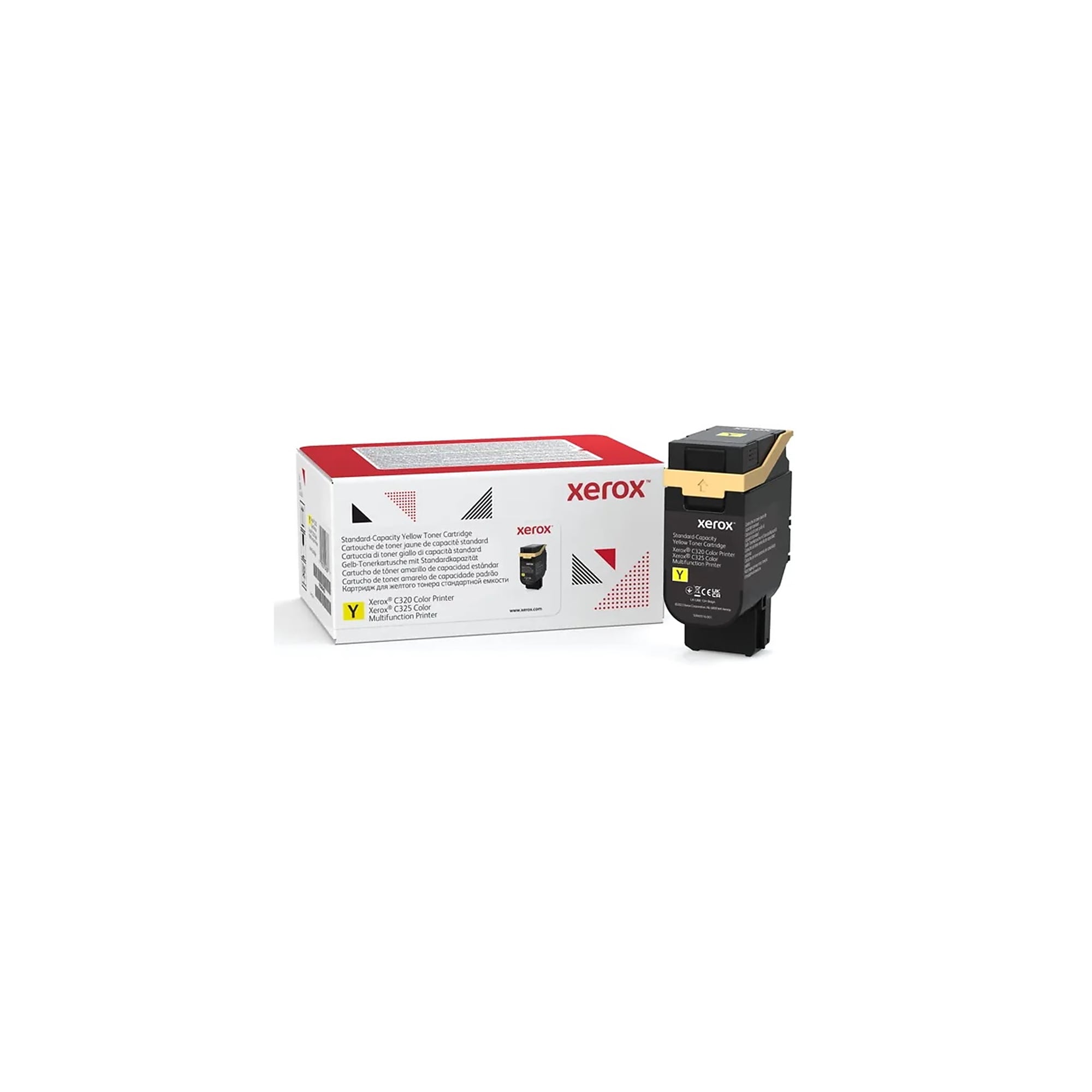 Xerox C325 Yellow Standard Yield Toner Cartridge, Prints Up to 1800 Pages (006R04822) Sansujyuku sansujyuku.com